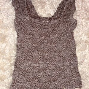 Free people love letter cami NWOT